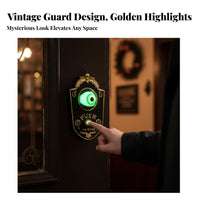 Single-Eyed Entry Chime Decoration Battery Operated Animated Eyeball Entry Chime