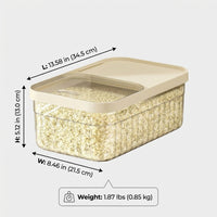 Airtight Food Storage Containers with Lids, Kitchen Storage for Flour, Sugar, Dry Food, Cereal Stora - Image 6