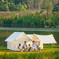 Inflatable Camping Tent Luxury Inflatable Tent Spacious for Families, Campers, Comfort Camping