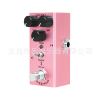 单吉他粉色单块效果器卓乐电吉他合唱压缩均衡Fuzz法兹降噪