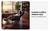 Highspine managerial Chair Lumbar Support Computer Seat Ergonomic Design Adjustable Height for Professionals, Students