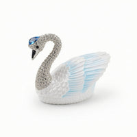 Jewelry Box Swan-Shaped Trinket Box Elegant Organizer for Vanity Table