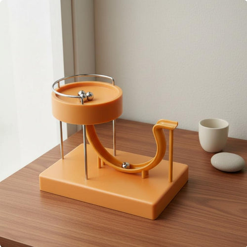 Continuous Motion Machine Toy Loop Automatic Marble Run Dynamic Art Desk Toy for Office