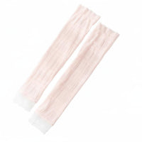 Breathable Bowknot Pearl Arm Sleeves High Elasticity Protection Arm Sleeves Lightweight for Drivers, Athletes, Outdoor Activities, Travel