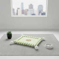 Fluffy Ball Pet Bed Year-Round Padded Pet Mat Comfortable for Indoor, Young Dogs