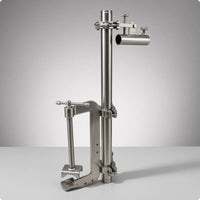 Clamp-on Fishing Rod Holder Universal Fit Clamp on Umbrella Holder Easy to Install Boat Accessory for Anglers