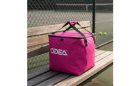 Foldable Tennis Ball Bag Zippered Tennis Ball Storage Bag Oxford Breathable for Coaches, Practice