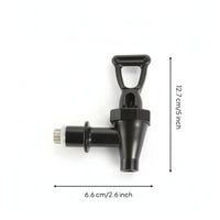 Tapered Replacement Dispenser Faucet Steady Dispense Dispenser Faucet with Lever Handle Easy to Install Replacement Spigot Long-Lasting for Tea Barrels