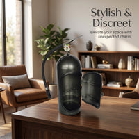 Mini Fire Extinguisher Wine Cabinet Decor, Metal