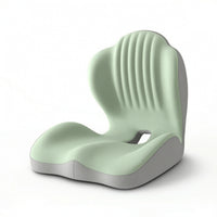Seat Cushion with Backrest Integrated Pad Contoured for Dorm Room, Gamers