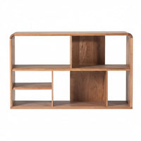 Nordic and design Multi-Compartment bookshelf adaptable assembly bookshelf with Doors accessible Shelving Low Cabinet Large Capacity for Interior Design Lovers, Book Collectors, Apartment Dwellers, Entryway, Study Room, Bedroom