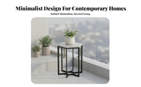 Flower Pot Table Modern Aesthetic Hexagonal Pedestal Table Heavy Duty