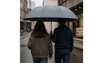 Automatic Close Inverted Umbrella Reflective Inverted Umbrella Large Windproof for Drivers, Commuters