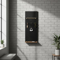 Rust-Resistant Stainless Steel Pegboard Heavy-Duty Tool Hanging Board Powder-Coated for Workshop, Garage