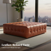 Black Tufted Cube Stool Minimalist Design Ottoman Square Shape Multi-Functional for Homeowners, Renters, Walk-in Closet, Bedroom