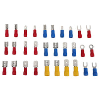 280PCS Cold-Pressed Insulated Steel Copper-Plated Wire Connector Terminal Kit in Box