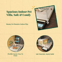 Leakproof guinea pig hutch