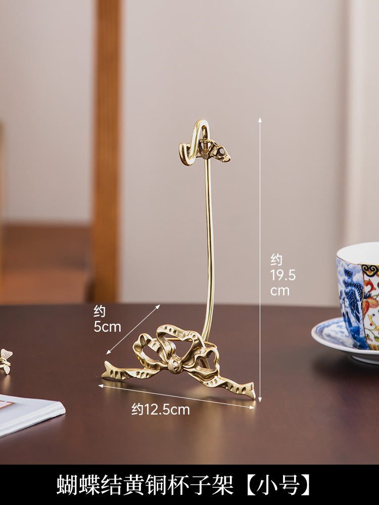 S Bowknot Brass