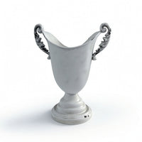 Trophy Vase Farmhouse Vase with Handles Decorative Urn for Florists, Table Centerpieces