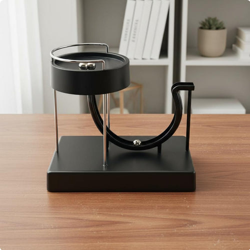 Continuous Motion Machine Toy Loop Automatic Marble Run Dynamic Art Desk Toy for Office