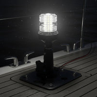 Vertical Anchor Light Splashproof Aluminum Pole Boat Lamp
