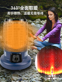 户外燃气取暖炉帐篷室内无烟家用液化气取暖器大功率大棚烤火炉子