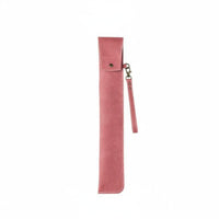 Leather Drumstick Bag Hangable Design PU Leather Drumstick Bag Dustproof Drum Carrying Case for Drummers, Live Performance, Studio Sound Production