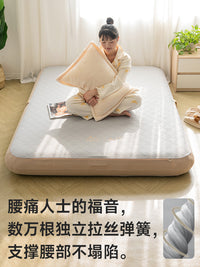 山约弹丝云床拉丝充气床垫帐篷户外露营野营家用打地铺冲气睡垫床