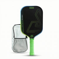 16mm Carbon Fiber Pickleball Paddle Extended Pickleball Paddle with Bag Thickened Racket Premium for Recreational Players, Beginners, Casual Games, Practice Sessions