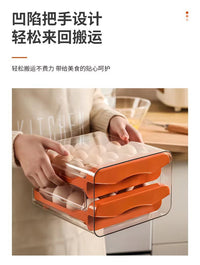 Egg Storage Box Drawer Type Refrigerator Food-Grade Egg Rack Holder