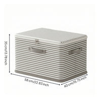 Foldable Storage Box Stackable Organizer Portable for Bedroom