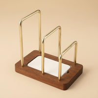 Board Holder Ventilated Chopping Board Stand Space Saving for Countertop