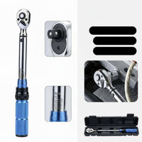 High Precision 72-Tooth Ratchet Wrench Aluminum Alloy Handle Chrome Vanadium Ratchet Wrench Hand Tool Non-Slip Grip for Auto Repair, Maintenance