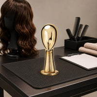 Metal Hairpiece Head Stand Stable Pedestal Base Decor Piece Decorative