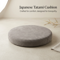 Round Floor Pillow Floor Cushion for Adults Seating, Thick Floor Pillow Meditation Cushion, Modern M - Image 3