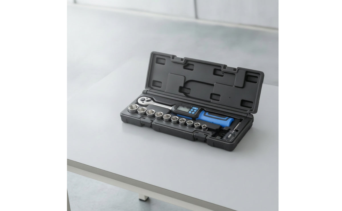 Tightening Wrench Set Visual Tightening Wrench with Sockets Interchangeable Tool for Amateur Mechanics, Garage, Workshop