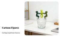Plant Propagation Companion Cute Design Cartoon Person Plant Holder Decorative Water Based Gardening Support for Hydroponics Enthusiasts