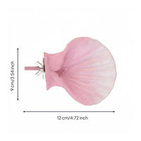 Shell-Shaped Bird Perch Washable Textured Bird Perch Easy to Clean
