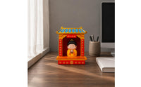 Fortune Shrine Ornament Gift Idea Fortunate God Figurine Festive Decoration