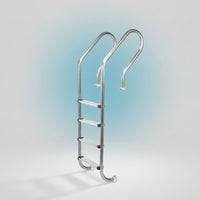 4-Step Pool Ladder No-Boring Stainless Steel Pool Ladder Rust Resistant for Homeowners, Inground Pools