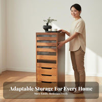 Multi-drawer Wooden Cabinet Storage Organizer Apothecary Chest Mobile Solid Wood Construction Space Saving Suitable for Hobbyists Homeowners Living Room Bedroom