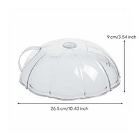 Microwave Splatter Cover Multi-Use Microwave Food Cover for Refrigerator