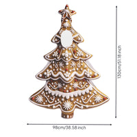 Gingerbread Tree Costume Cute Christmas Tree Costume Creative Apparel for Holiday Photoshoots, Stage Performances