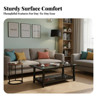 Minimalist Design Sofa and Coffee Table Set Small Space accommodating Reception Seating Business design Lounge Furniture Sturdy Frame for Interior Designers, Office Managers, homeowners, Waiting Room, Lobby