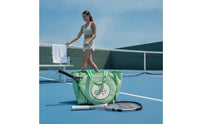 Large-Capacity Tennis Tote with Racket Pocket Spacious Tennis Tote Bag Lightweight Versatile for Court