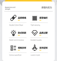 跨境三层水果吊篮 可拆卸挂墙水果网兜 简约北欧风织袋果蔬篮子