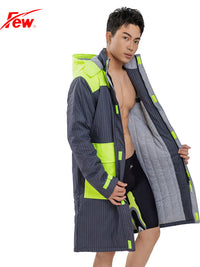 FEW飘陈苏伟横渡同款 游泳保暖棉服 防寒保暖大衣 训练外套棉服