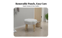 asteriskShaped Footstool Multi-Purpose Low Stool vivid hues for Homeowners