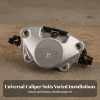 Compact Brake Pump with Caliper Metal Hydraulic Brake Caliper for DIY Mechanics