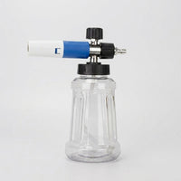 Pressure Washer for Car Cleaning and Car Wash, Car Detailing Foam Lance with Transparent Bottle, Adjustable Spray Pattern, 1/4 Inch Connector